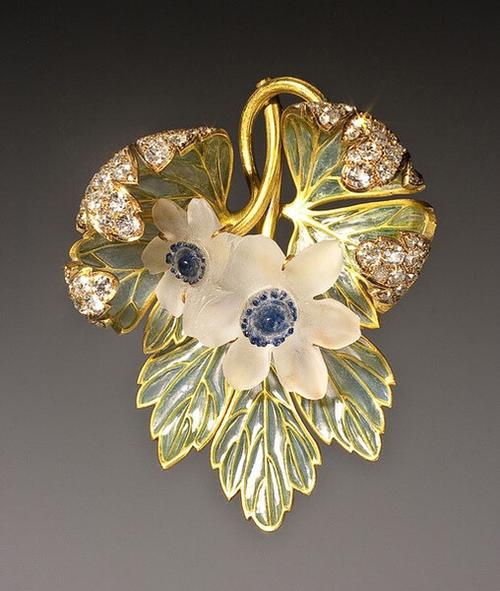 法国新艺术珠宝大师 rene lalique 珠宝设计作品.